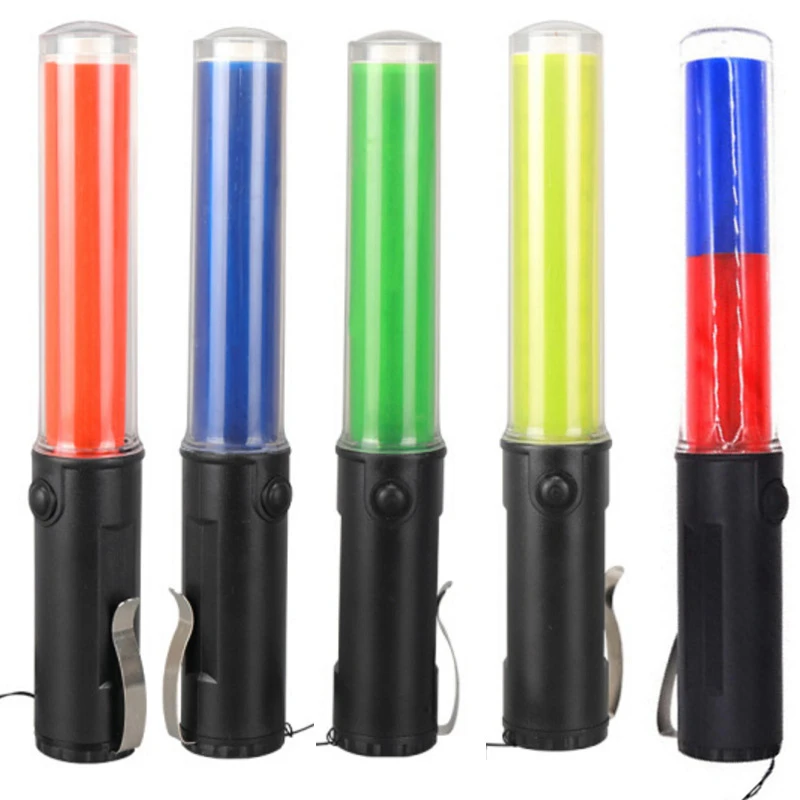 Glow Sticks Led Traffic Wand Flashlight Warning Light Emergency Portable For Outdoor Tn99 Energy Saving Fluorescent Aliexpress