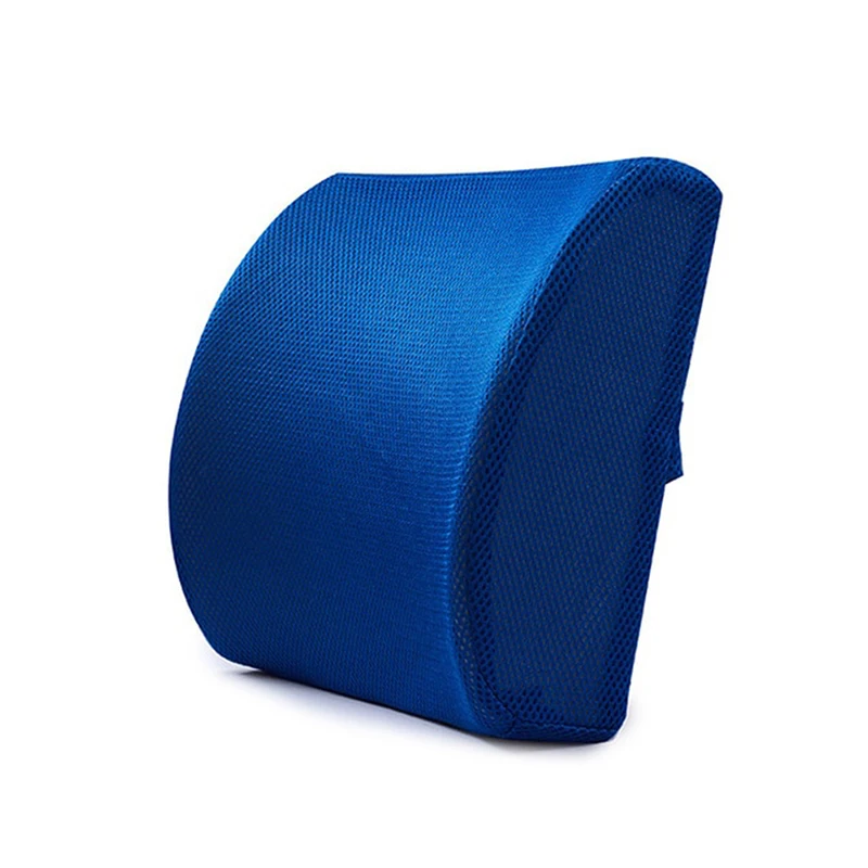 3D пены памяти Автомобильное сиденье подушка для шеи поддержка спины массажер талии отдых подушка стул спинка поясничная подушка для дома и офиса
