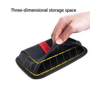 

Car Seat Crevice Storage Bag Replacement Accessories Black+Red Portable