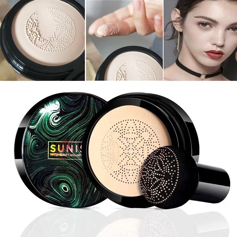 

Small Mushroom Head Air Cushion BB Cream Isolation BB Nude Concealer Oil Control Moisturizing Liquid Foundation CC Cream