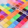 500g 2.6mm Mini hama beads pyssla Iron Beads for Kids Hama Beads 3d puzzle creative toys Handmade Gift toys 3
