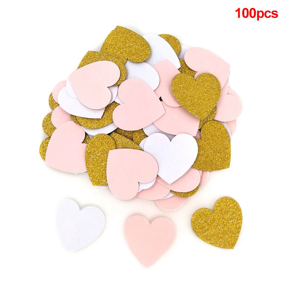 100Pcs Paper Confetti Table New Year Decor Glitter Multicolor Wedding Party Baby Shower DIY Supplies Five Stars Birthday - Цвет: 5