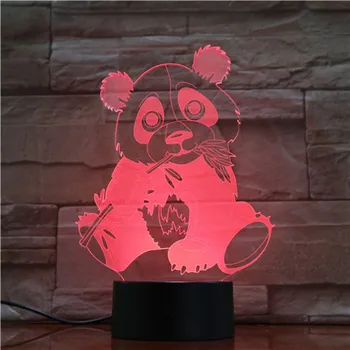 

3D Lamp The Doll Pretty Birthday Present for Girl for Indoor Decoration Atmosphere Bright Base Led Night Light Lamp Touch Sensor