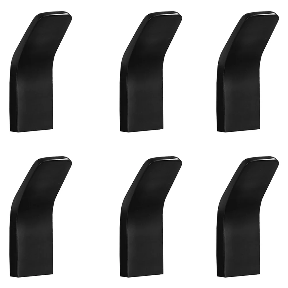 Punch-free Robe Hooks Bathroom Hook for Towels Wall Mounted Decoration Coat Hooks Rack Clothes Hangers Aluminum SP720 towel hooks bathroom hooks