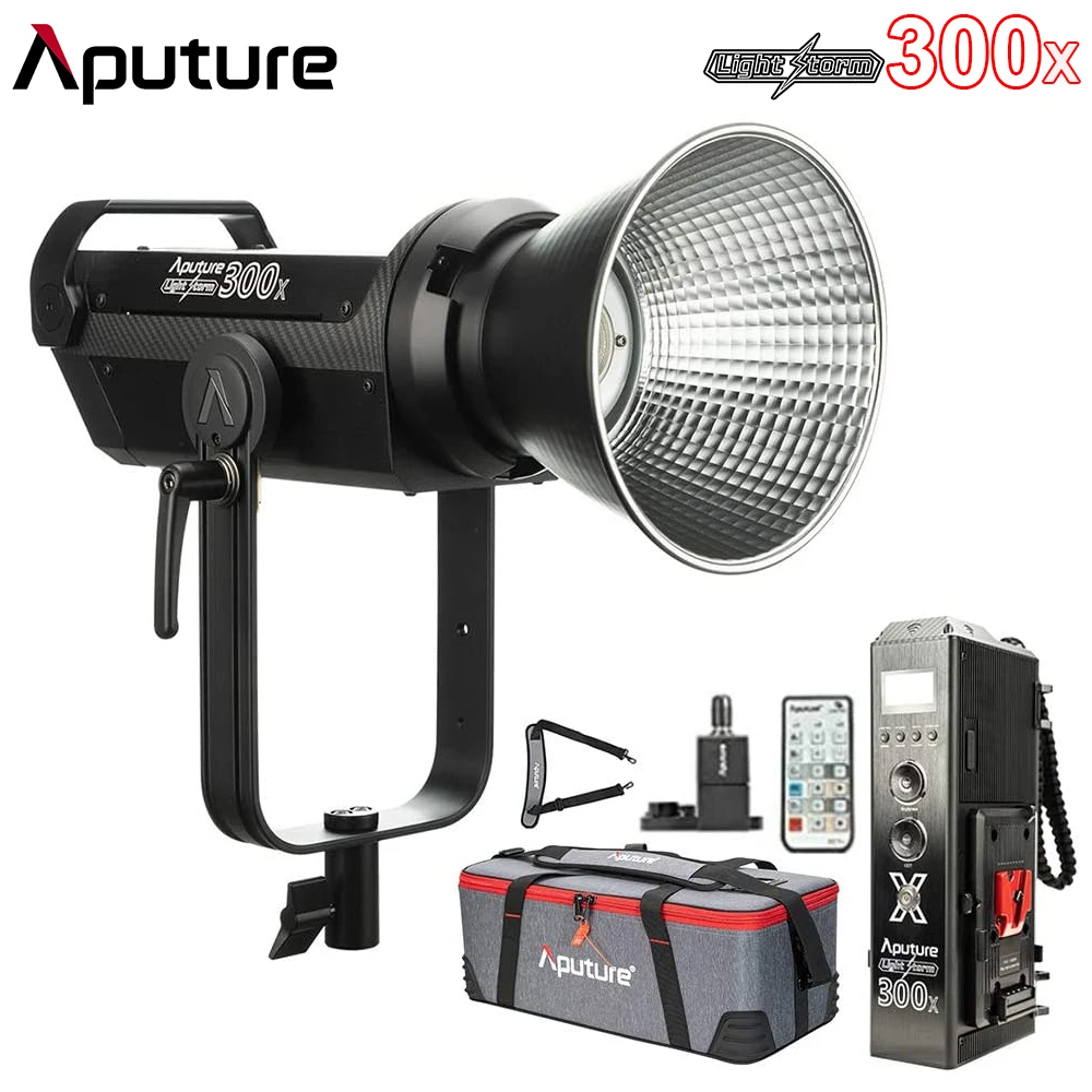 US $1.199.00 Newest Aputure LS 300X BiColor 2700K6500K LED Video Light 350W Tunable White Point Bowens Mount VMount Plante Sidus Link App
