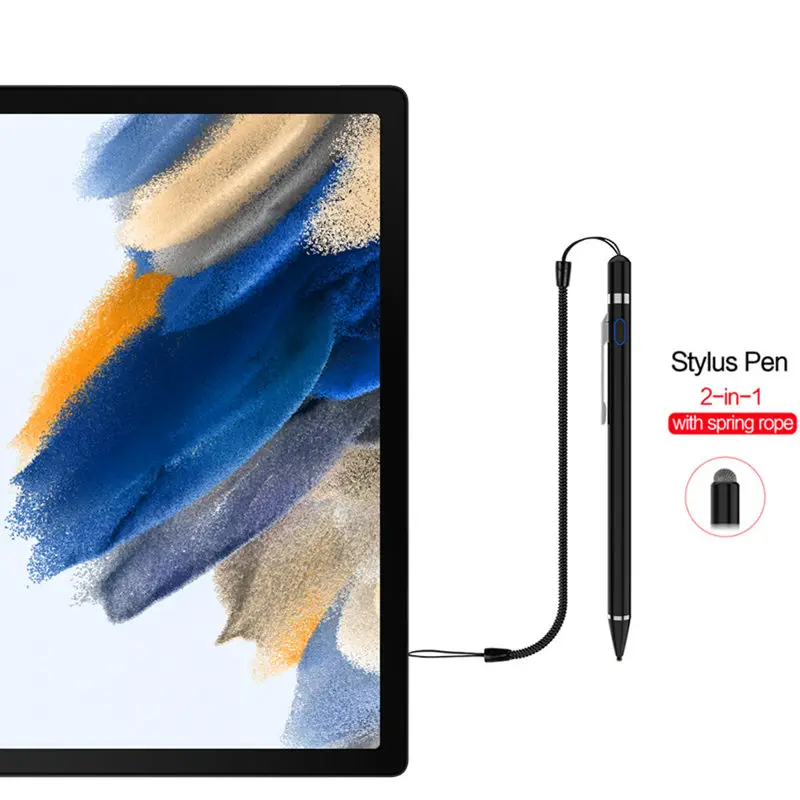 Active Stylus Pen For Samsung Galaxy Tab A8 10.5 Sm X200 X205 A7 10.4 T500 Tablet Pencil Touch