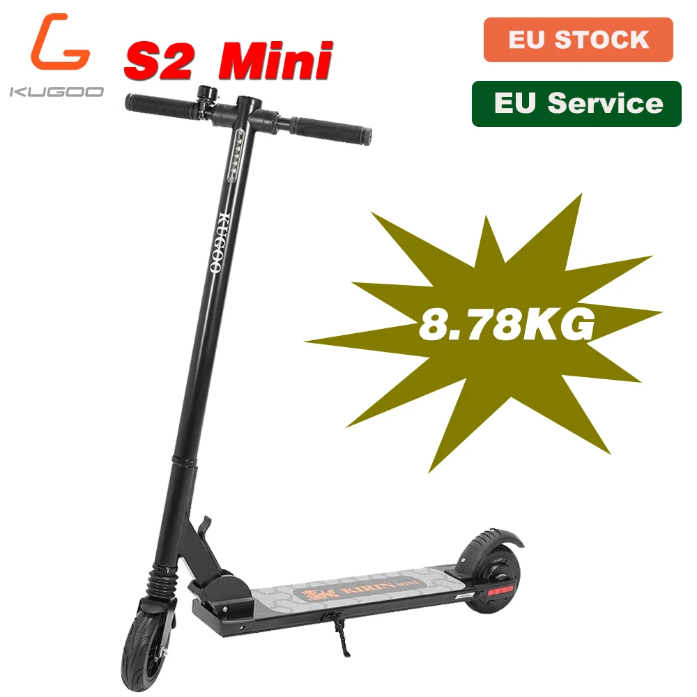 Складной электрический самокат KUGOO KIRIN S2 8 78 кг ЖК-дисплей 25 км/ч для детей и
