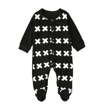 

Hot Baby Rompers Boys Girls Long Sleeve Autumn Infant Cartoon Print Bodysuit Kids Casual One-Pieces Jumpsuit
