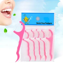 25 pçs/saco dental flosser picaretas dentes vara higiene dente escova limpa oral cuidados de limpeza fio descartável palitos