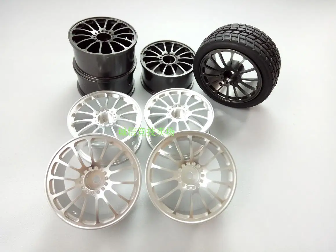 

TZYDCP 94122 94123 CS D4 TT02 simulation 1/10 flat running drift climbing car aluminum alloy wheels