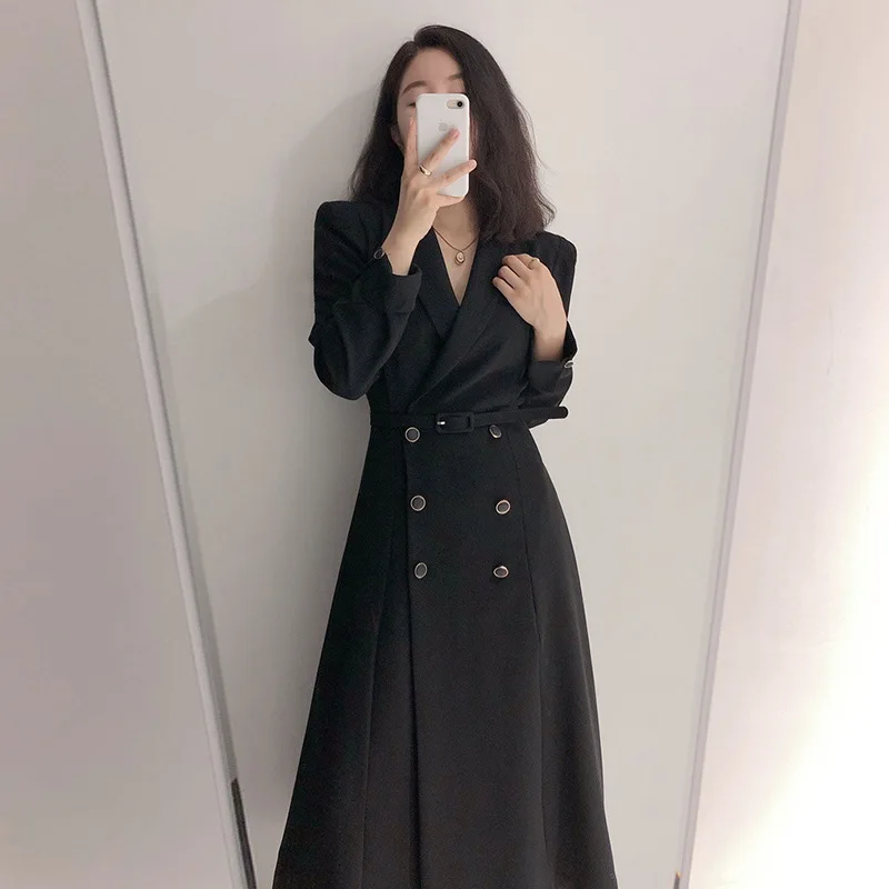 

Autumn and winter new women's windbreaker Korean windbreaker women's coat double-breasted ladies jacket 2020 women's clothing