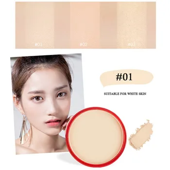 

3 Colors Tomato Face Powder Mineral Soft Light Oil-control Pressed Setting Powder Makeup Concealer Brighten Powder Base Cosmetic