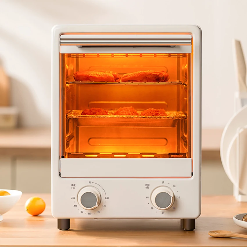 SLG 12L Mini Multifunctional Household Double-layer Automatic Baking Oven 800w Rated Voltage 110V Pink SLG 12L Mini Multifunctional Household Double-layer Automatic Baking Oven 800w Rated Voltage 110V Pink