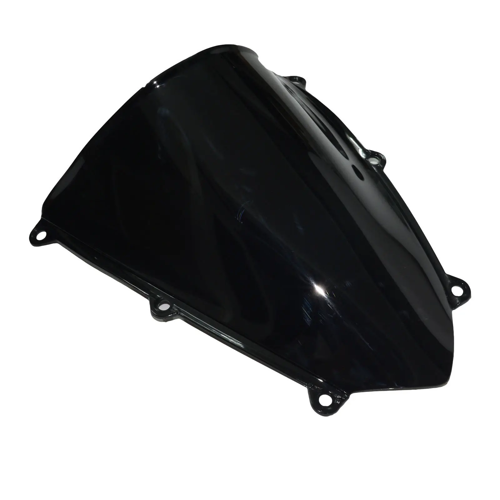 Мотоциклетное ветровое стекло дымчатое лобовое стекло для Honda CBR600RR F5 2007 2008 2009 2010 2012/CBR 600 RR CBR600 RR 07-12 - Цвет: Black