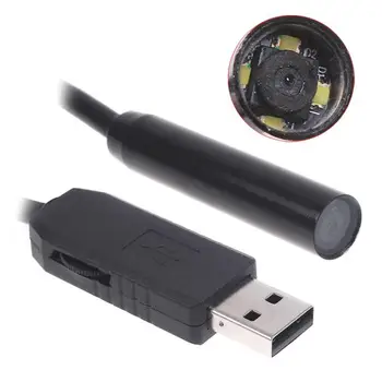 

10mm 4LED USB Endoscope Tube Inspection Camera For Android Waterproof wire endoscope High resolution with 1/6 CMOS sensor
