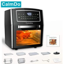 

Calmdo 1500W 12L Air Fryer Oven 18 in 1 Toaster Convection Oven,BPA-Free Toaster Oven for Grill,Roast,Fry,Pizza&10 Accessories