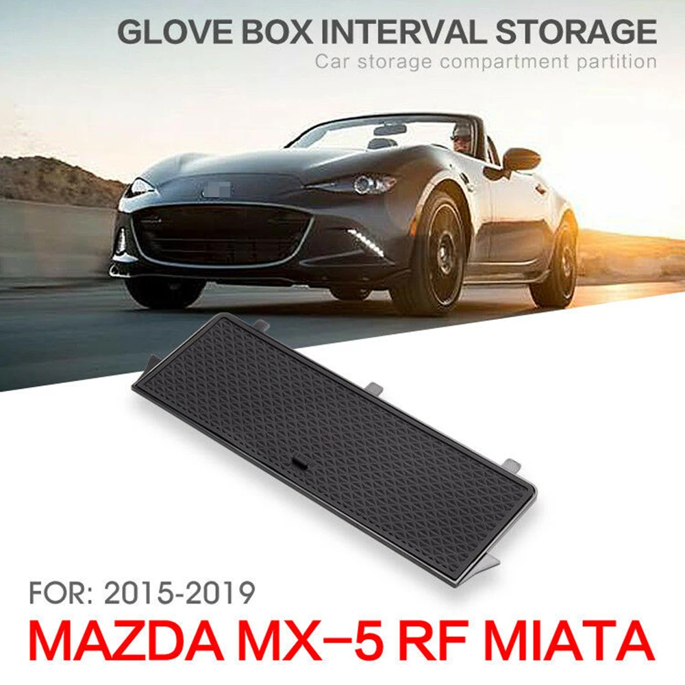 Поднос подлокотник чехол для хранения аксессуары Запчасти для Mazda MX-5 RF MIATA Черный ABS 1 шт. авто