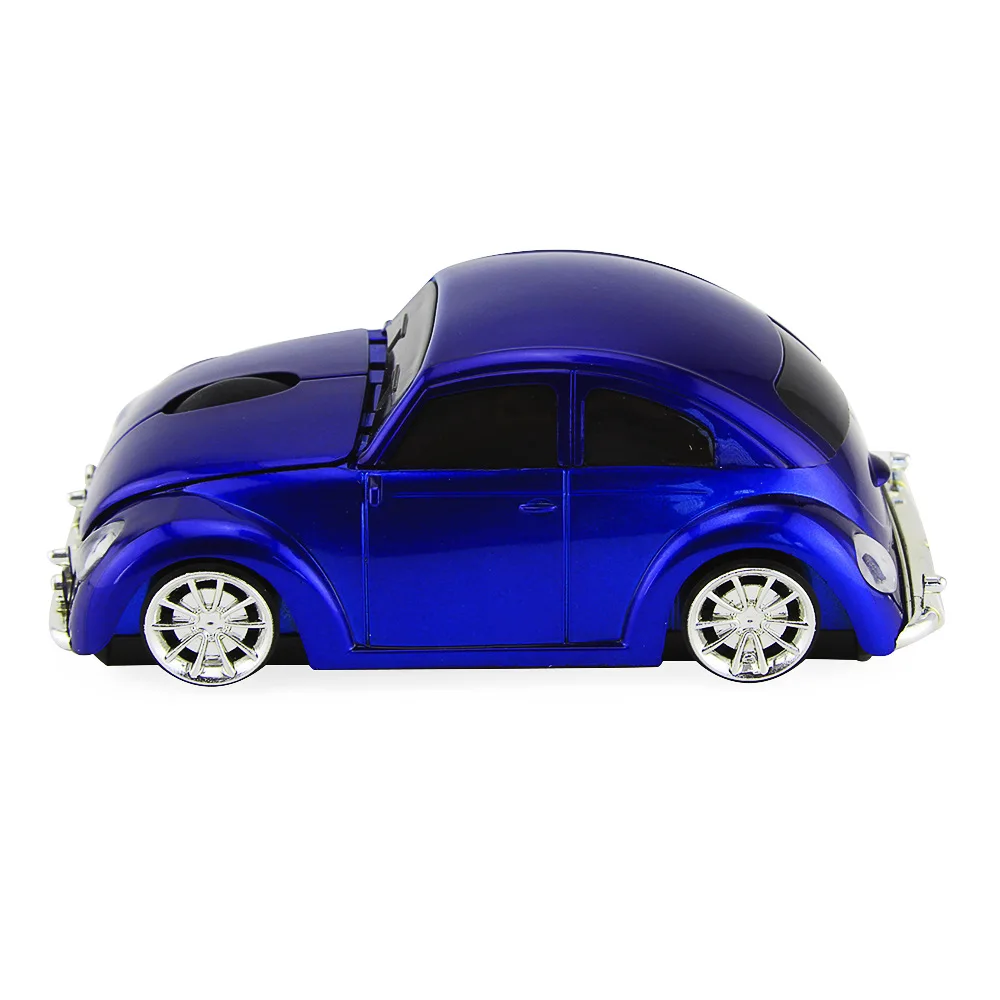 Beetle, автомобильная мышь, 2,4 г, беспроводная мышь, компьютерная игровая мышь, эргономичная оптическая мышь, модная мини-портативная 3D мышь для ноутбука, ПК