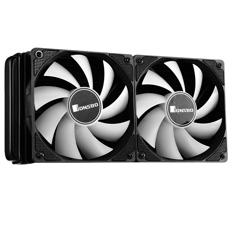 Горячая-Jonsbo Tw3-240 Pc Cpu водяное охлаждение 4Pin Pwm интегрированный кулер водяного охлаждения для Lga 775/115X Intel Amd Ryzen Apu компьютера