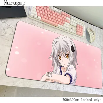 

high school dxd mousepad Kawaii gaming mouse pad 700x300x3mm pc computer gamer accessories mat Natural Rubber laptop desk pads