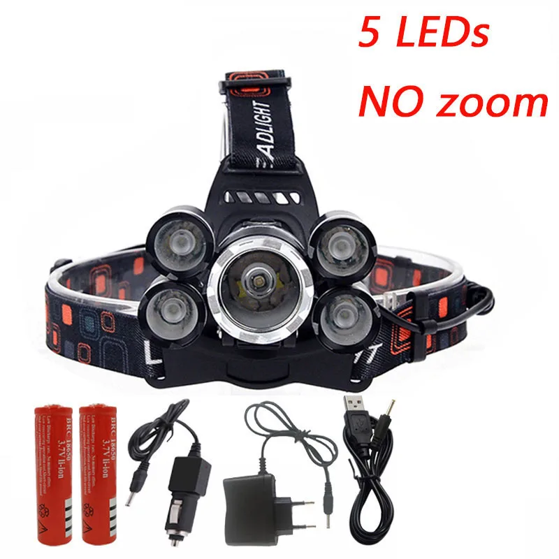 E Litwod Z20 CREE светодиодный XM-L T6 налобный фонарь Головной фонарь фонарик 20000 люмен масштабируемый перезаряжаемый аккумулятор 18650 - Испускаемый цвет: E