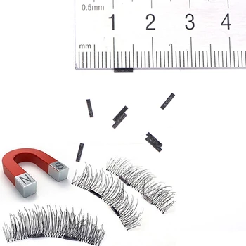

Pro Natural 10PCS Reusable Magnet Sheet for 3D Magnetic False Eyelashes Extension Handmade Eye lashes Magnet