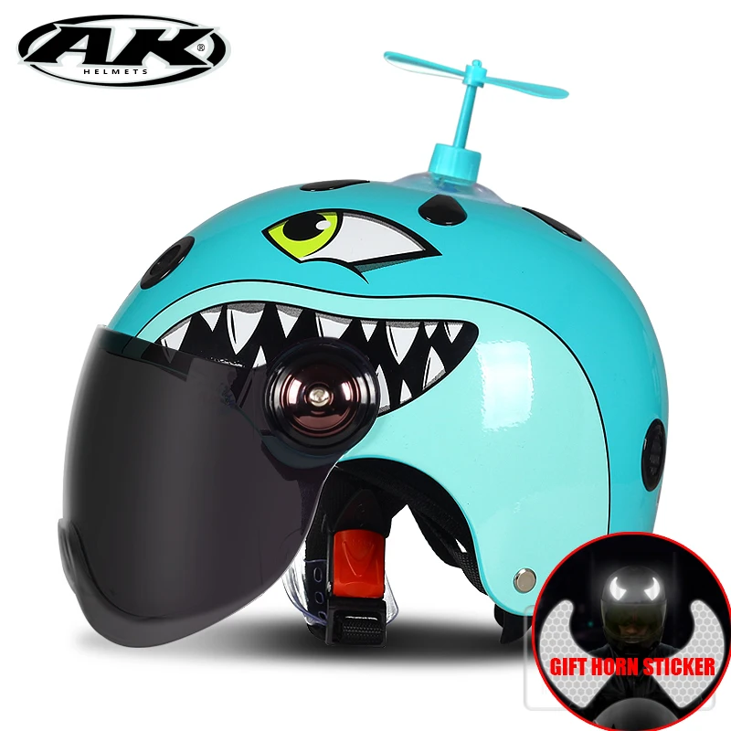 Motorcycle Cute Child Helmets Motorbike Scooter Kids Children Baby