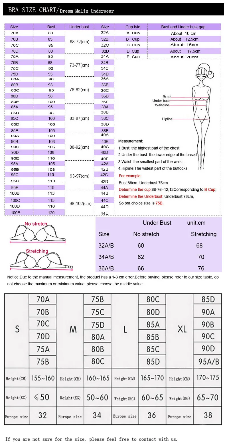 Lavender Lace Bra Image 9