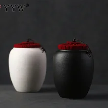 Чайная коробка, круглый контейнер для хранения, жестяные коробки для путешествий, подарочные банки для конфет, чайные Caddy Theedoos, керамические банки для чая