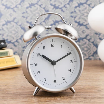 

Alarm clock "Claydon", 14x10 cm, chrome 4519064