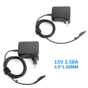 

Areyourshop OEM AC Power Adapter for Microsoft Surface Pro 5 6 4 3 39W 15V 2.58A EU US Plug