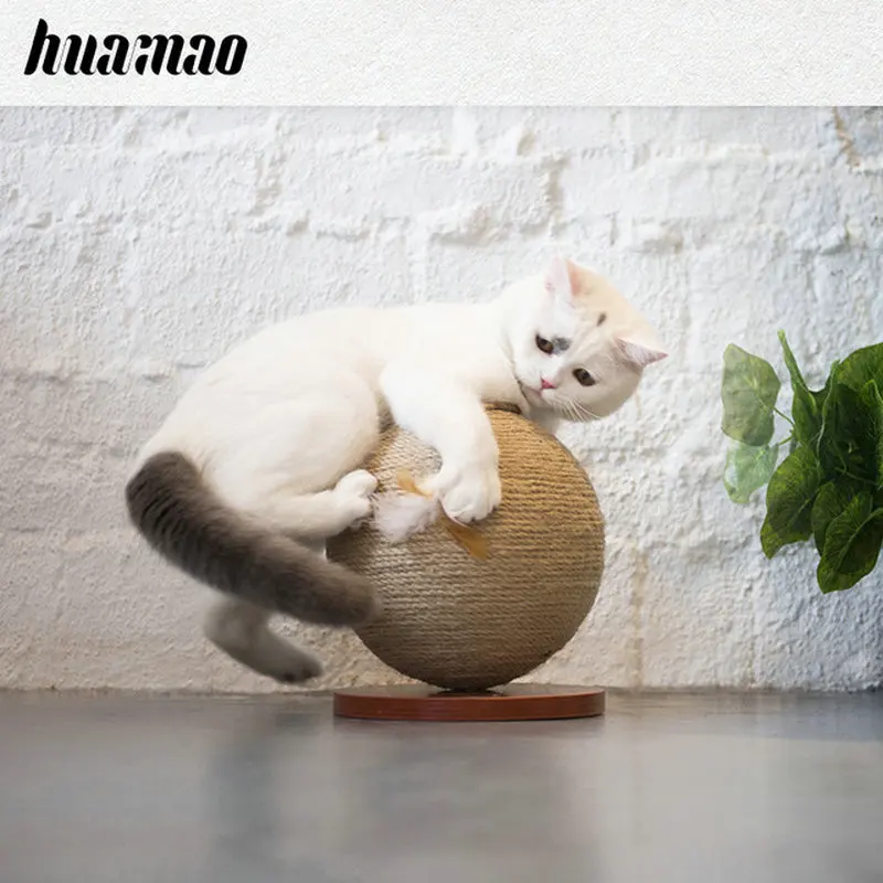 Когтеточка для кошек мяч кактус нового дизайна цветочные горшки цветов игрушка