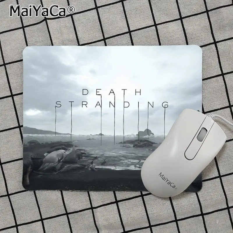 Maiya, высокое качество, Death Stranding, прочный резиновый коврик для мыши,,, игровой коврик для мыши - Цвет: No Lock Edge18x22cm