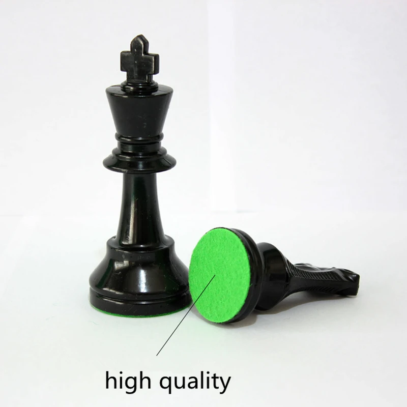 International Standard Chess Game Set Competition King 97mm(3.82inch) Large Plastic Chess Set with Chessboard 4 Rear Game Yernea board game magnetic chess set