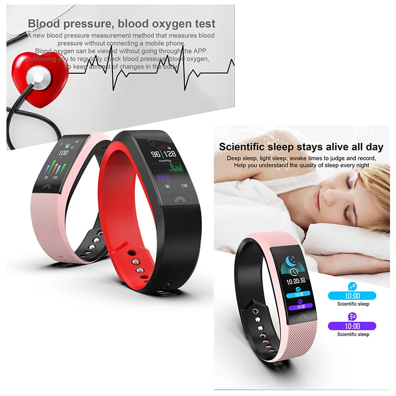 New Men Smart Watch BINSSAW  Blood Pressure Heart Rate Monitor Fitness Tracker Women Smartwatch Sport Watch for ios Android