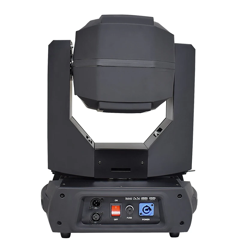 Moving head lyre 350w 17r professional stage lighting beam lights with rainbow effect for dj party equipment