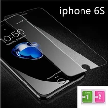0,3 мм 9H 2.5D Закаленное стекло для iPhone 6S Защитная пленка для экрана с бесплатными салфетками