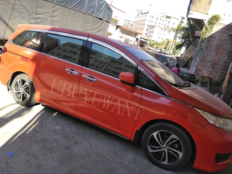 Для Honda Odyssey оконный козырек для Odyssey Vent Оттенки Защита от солнца дождь дефлектор гвардии 8 шт./компл. стайлинга автомобилей