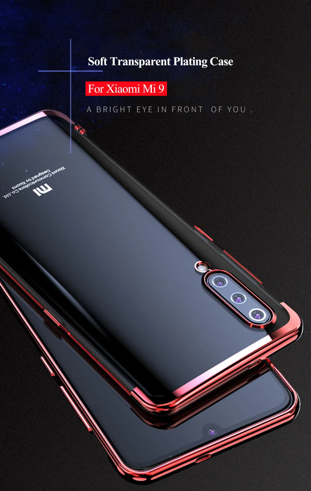 Чехол для Xiaomi mi 9 Pro mi 9 lite, прозрачное покрытие, мягкий силиконовый чехол для Xiaomi mi 9 mi 9 Pro 5g