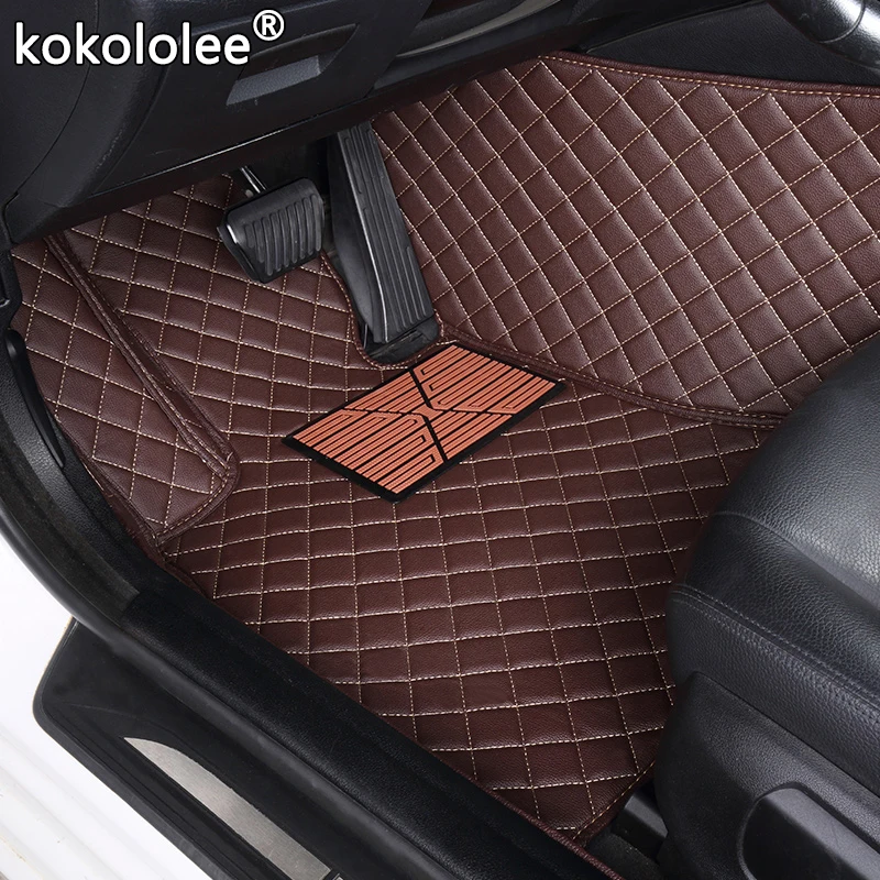 

kokololee Custom car floor mats for Mazda All Models mazda 3 5 6 8 CX-5 CX-7 MX-5 CX-9 CX-4 atenza car styling car accessories