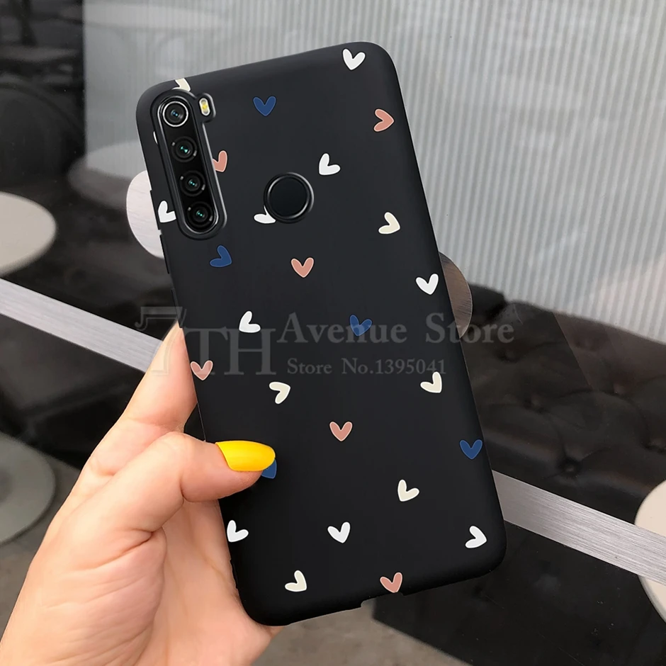 xiaomi leather case handle Dễ Thương Mèo Hoạt Hình Dành Cho Xiaomi Redmi Note 8 Ốp Lưng Redmi Note 8 T Kẹo Ốp Lưng Silicone Dùng Cho Redmi note8 Pro 8 T Mềm Capas best flip cover for xiaomi