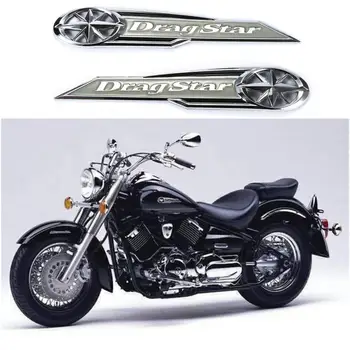 

2PCS Car Motorcycle Gas Fuel Tank Pad Sticker Decals Motorbike Emblem Decal Protector Fuel Racing Accessories For Yamaha