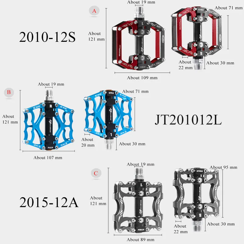 Billig ROCKBROS Mountainbike Fahrrad Pedal MTB Rennrad Ultraleichte Pedale Aluminium Legierung Achse 9 16 \