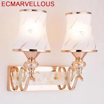 

Lighting Lampara De Techo Colgante Moderna Indoor Modern Vanity Luminaire For Home Bedroom Light Aplique Luz Pared Wall Lamp