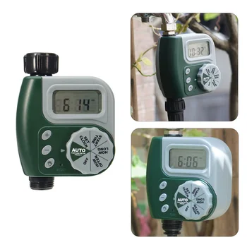 

Garden Watering Timer Ball Valve Automatic Electronic Water Timer LCD Display Home Garden Irrigation Timer Controller System