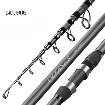 

Tele Carp Fishing Rod 2.4- 3.6m Carbon Spinning Rod pesca 15-50lb power 30-200g Distance Throwing Rod