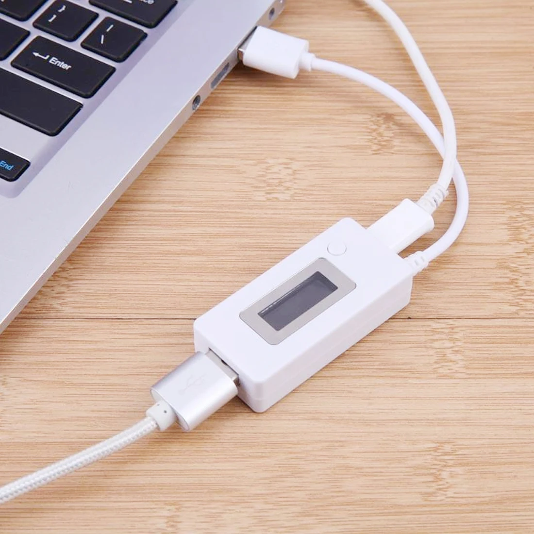 ЖК экран мини телефон USB тестер Портативный доктор измеритель напряжения тока