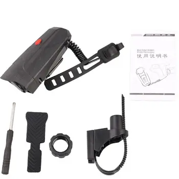 

Bike Horn Electronic Bicycle Bell 110dB Waterproof 3 Adjustable Sound Modes Easy Install Cycling Bicycle Modification