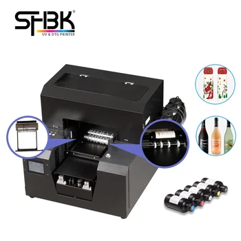 Billige Kleine A4 UV Drucker Rund Objekt Druck Epson L805 Neuesten Multi-funktions Breite Anwendung Kommerziellen Kostenloser Versand