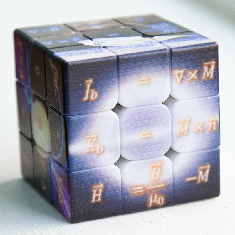 Формула обучения математический куб 3x3x3 скорость УФ печатная версия волшебный куб игрушка обучающий инструмент для детей